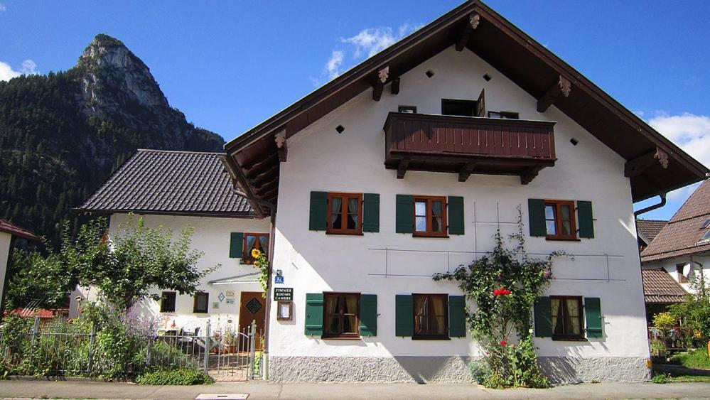 Gaestehaus Unruh Oberammergau Buitenkant foto